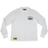 Corteiz 4Starz Alcatraz Waffle Long sleeve White Shirt