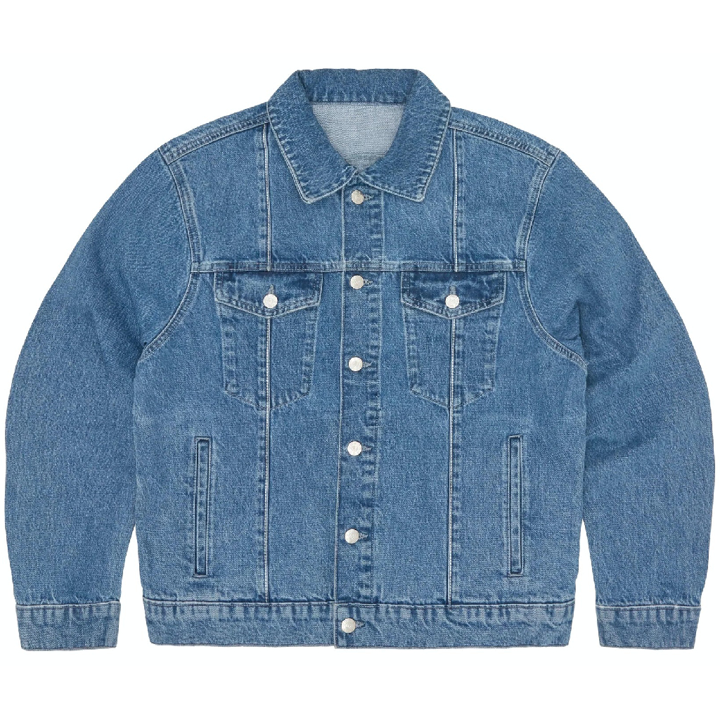 Corteiz C-Star Denim Trucker Blue Jacket
